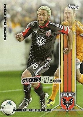 Sticker Nick DeLeon - MLS 2013 - Topps
