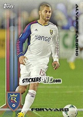 Sticker Alvaro Saborio - MLS 2013 n. 107 - Topps