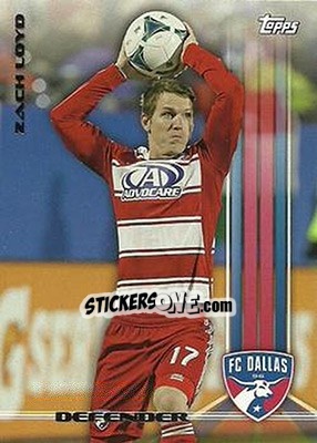 Sticker Zach Loyd - MLS 2013 n. 111 - Topps