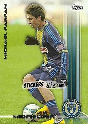 Sticker Michael Farfan - MLS 2013 - Topps