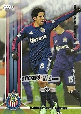 Sticker Edgar Mejia - MLS 2013 - Topps