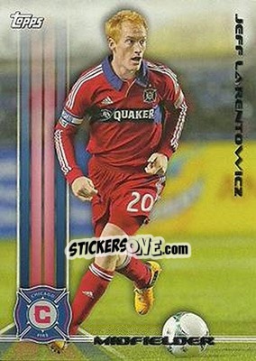 Cromo Jeff Larentowicz - MLS 2013 - Topps