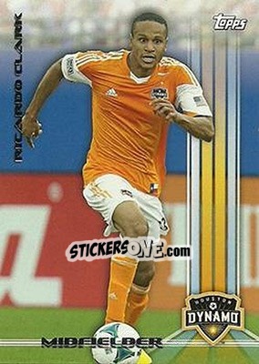 Sticker Ricardo Clark - MLS 2013 - Topps