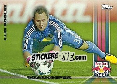 Sticker Luis Robles - MLS 2013 - Topps