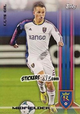Sticker Luis Gil - MLS 2013 n. 139 - Topps