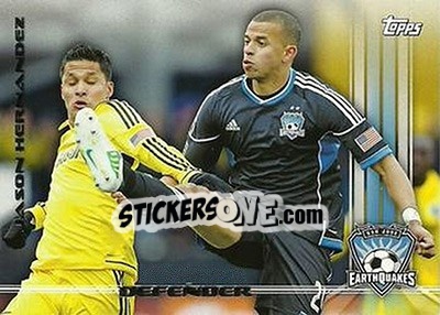 Sticker Jason Hernandez - MLS 2013 n. 140 - Topps
