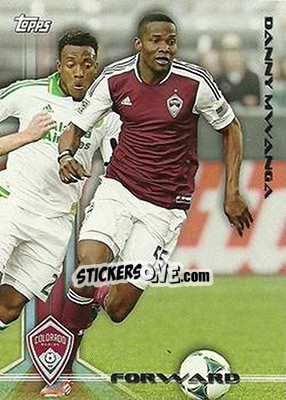 Sticker Danny Mwanga - MLS 2013 n. 148 - Topps