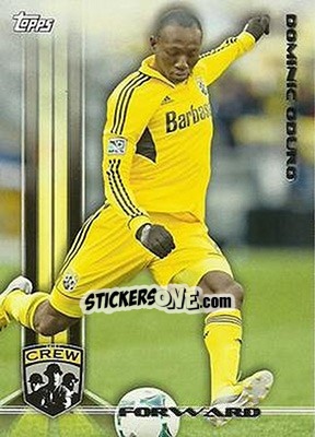 Sticker Dominic Oduro - MLS 2013 n. 172 - Topps