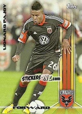 Sticker Lionard Pajoy - MLS 2013 - Topps