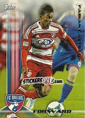 Sticker Fabian Castillo - MLS 2013 n. 176 - Topps