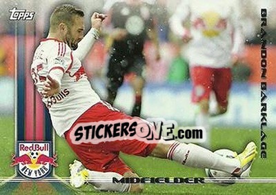 Sticker Brandon Barklage - MLS 2013 - Topps