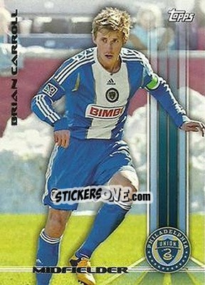 Sticker Brian Carroll - MLS 2013 n. 185 - Topps