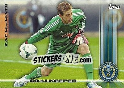 Sticker Zac MacMath - MLS 2013 n. 186 - Topps