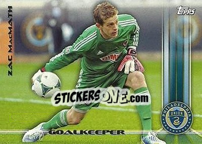 Figurina Zac MacMath - MLS 2013 - Topps