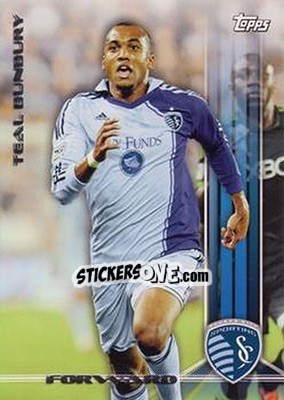 Sticker Teal Bunbury - MLS 2013 - Topps
