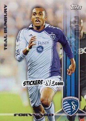 Cromo Teal Bunbury - MLS 2013 - Topps