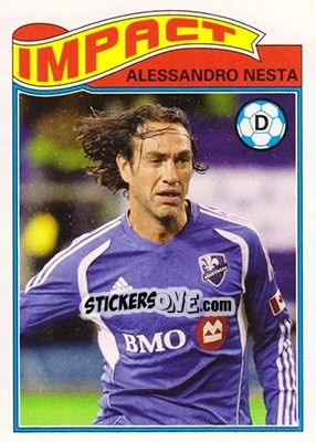 Sticker Alessandro Nesta - MLS 2013 n. EPL-AN - Topps