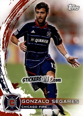 Sticker Gonzalo Segares - MLS 2014 - Topps