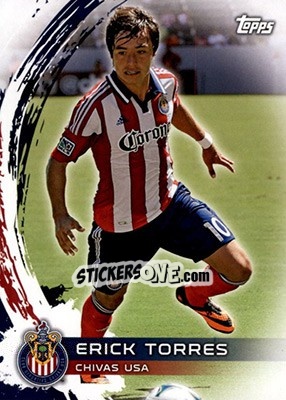 Cromo Erick Torres - MLS 2014 - Topps