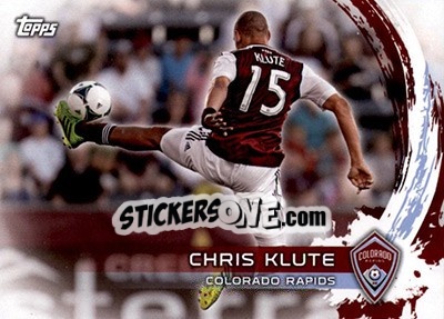 Sticker Chris Klute - MLS 2014 - Topps