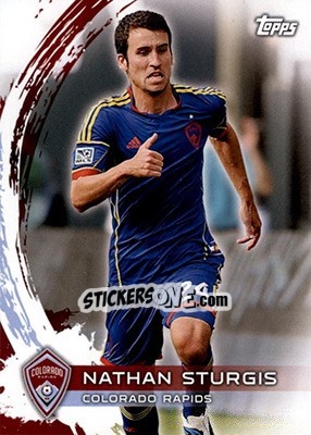 Cromo Nathan Sturgis - MLS 2014 - Topps