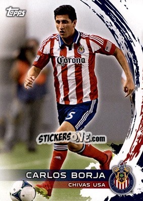 Sticker Carlos Borja - MLS 2014 - Topps