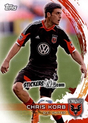 Sticker Chris Korb - MLS 2014 - Topps