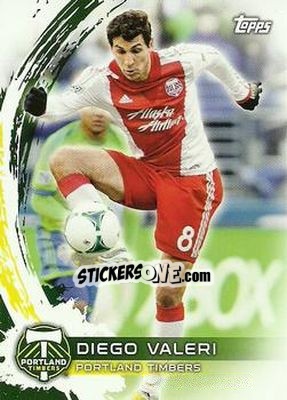 Cromo Diego Valeri - MLS 2014 - Topps