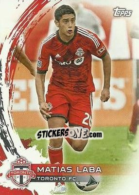 Sticker Matias Laba - MLS 2014 - Topps