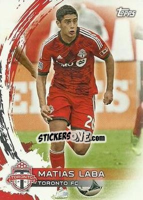 Cromo Matias Laba - MLS 2014 - Topps