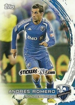 Sticker Andres Romero - MLS 2014 - Topps