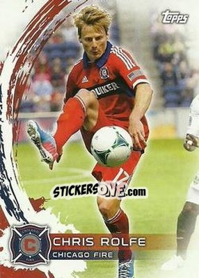 Sticker Chris Rolfe - MLS 2014 - Topps
