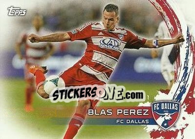 Sticker Blas Perez - MLS 2014 n. 51 - Topps