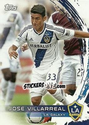 Sticker Jose Villarreal - MLS 2014 - Topps