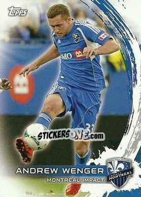 Sticker Andrew Wenger - MLS 2014 - Topps