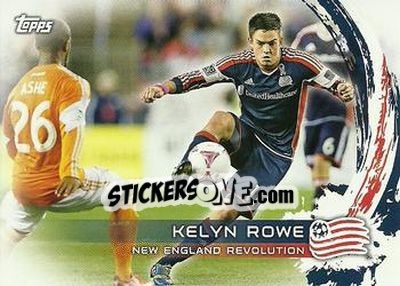 Sticker Kelyn Rowe - MLS 2014 - Topps