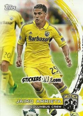 Sticker Jairo Arrieta - MLS 2014 - Topps