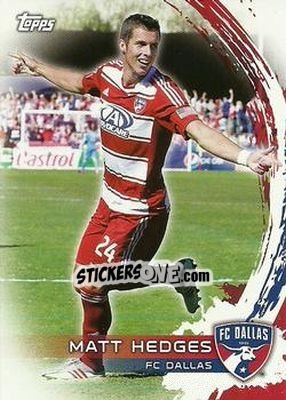 Sticker Matt Hedges - MLS 2014 - Topps