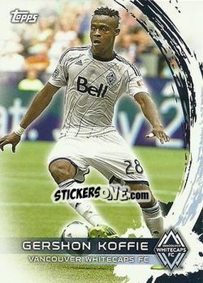 Sticker Gershon Koffie - MLS 2014 - Topps