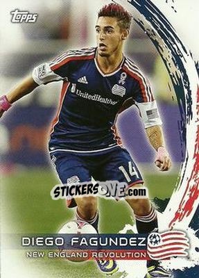 Cromo Diego Fagundez - MLS 2014 - Topps