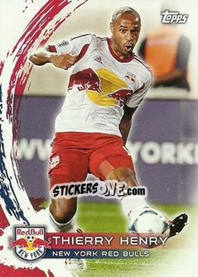 Sticker Thierry Henry - MLS 2014 n. 100 - Topps