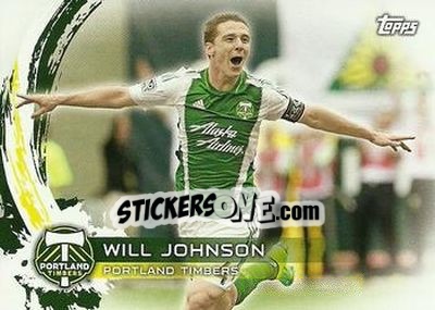 Cromo Will Johnson - MLS 2014 - Topps