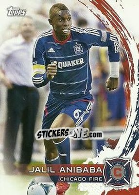 Sticker Jalil Anibaba - MLS 2014 - Topps