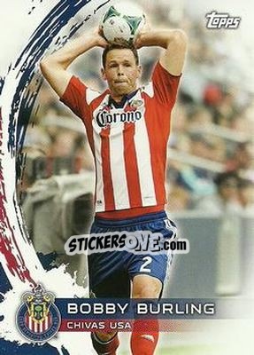 Sticker Bobby Burling - MLS 2014 - Topps