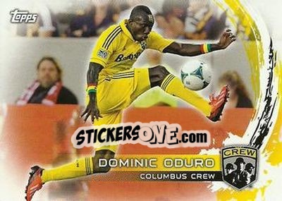 Sticker Dominic Oduro - MLS 2014 - Topps