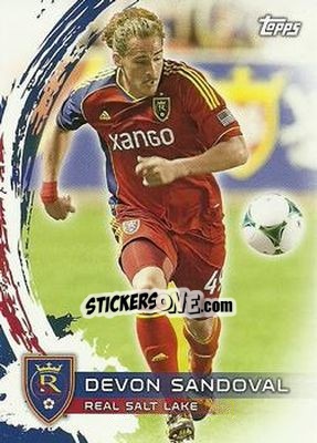 Cromo Devon Sandoval - MLS 2014 - Topps