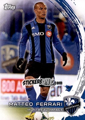 Figurina Matteo Ferrari - MLS 2014 - Topps