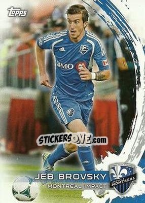 Sticker Jeb Brovsky - MLS 2014 - Topps