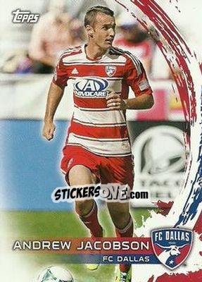 Sticker Andrew Jacobson - MLS 2014 - Topps
