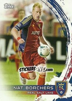 Sticker Nat Borchers - MLS 2014 - Topps